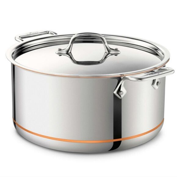 All-Clad Other - All-Clad Copper Core 8QT Covered Stock‎ Pot